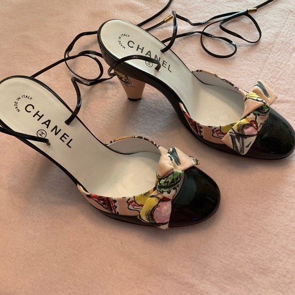 Chanel Shoes “Ice Cream Sundae” Pink and Black - Picture 2 of 8